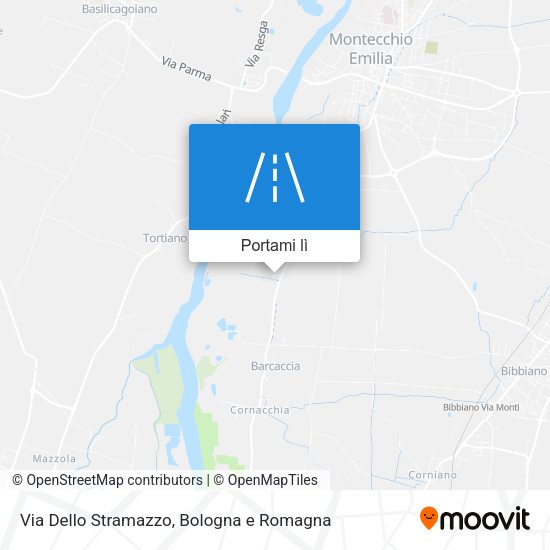 Mappa Via Dello Stramazzo