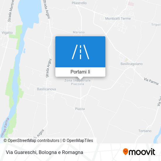 Mappa Via Guareschi