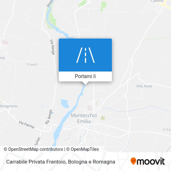 Mappa Carrabile Privata Frantoio