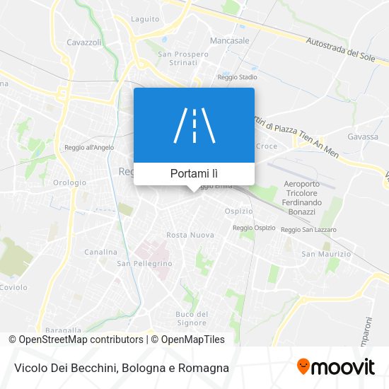 Mappa Vicolo Dei Becchini