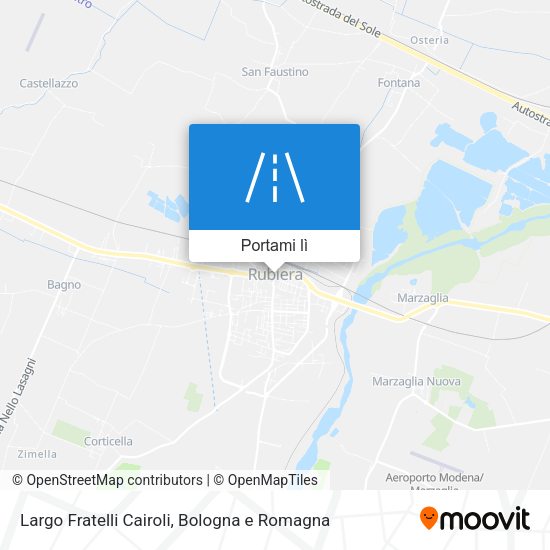 Mappa Largo Fratelli Cairoli