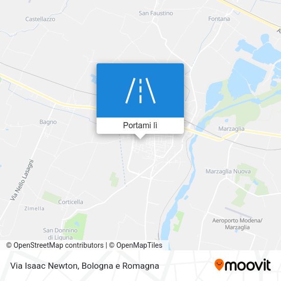 Mappa Via Isaac Newton