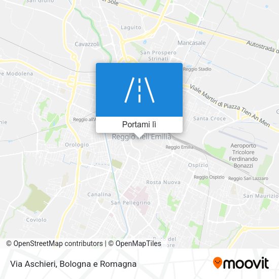 Mappa Via Aschieri