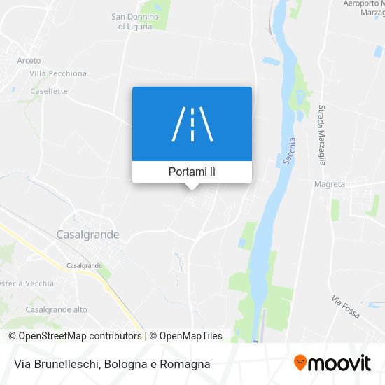 Mappa Via Brunelleschi