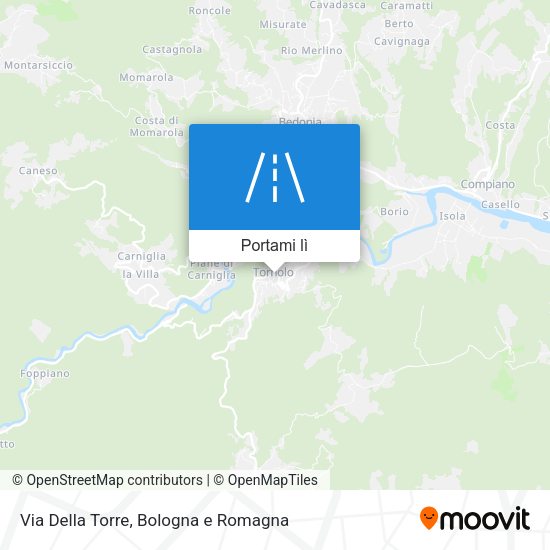 Mappa Via Della Torre