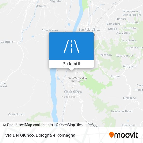 Mappa Via Del Giunco