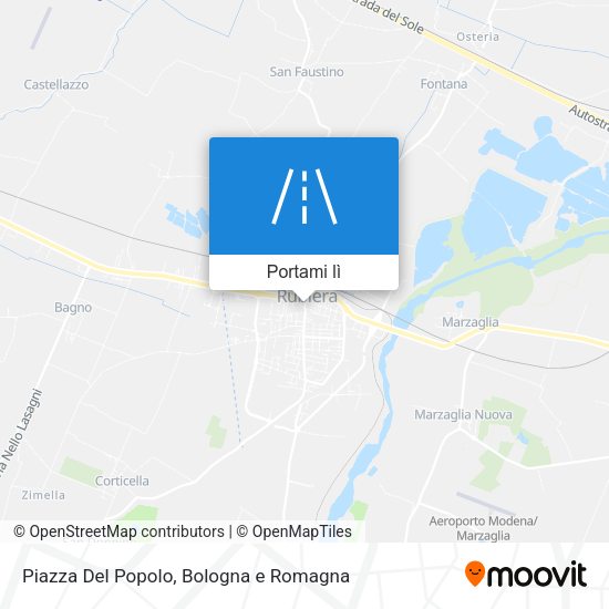 Mappa Piazza Del Popolo