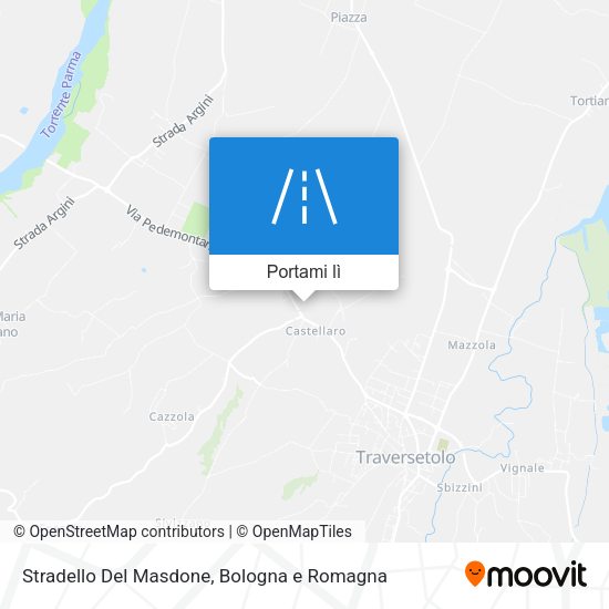 Mappa Stradello Del Masdone