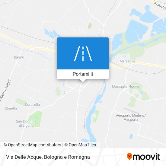 Mappa Via Delle Acque