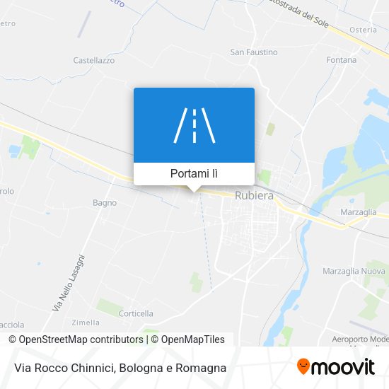 Mappa Via Rocco Chinnici