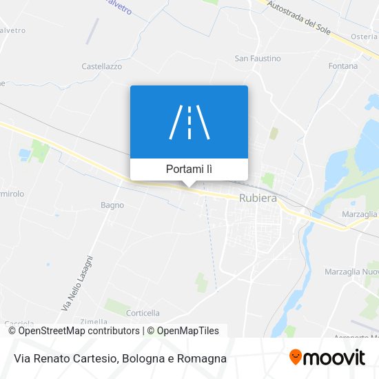 Mappa Via Renato Cartesio