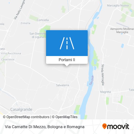 Mappa Via Camatte Di Mezzo