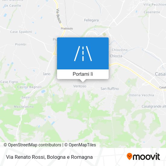 Mappa Via Renato Rossi