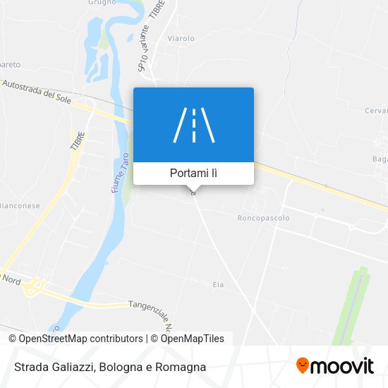 Mappa Strada Galiazzi