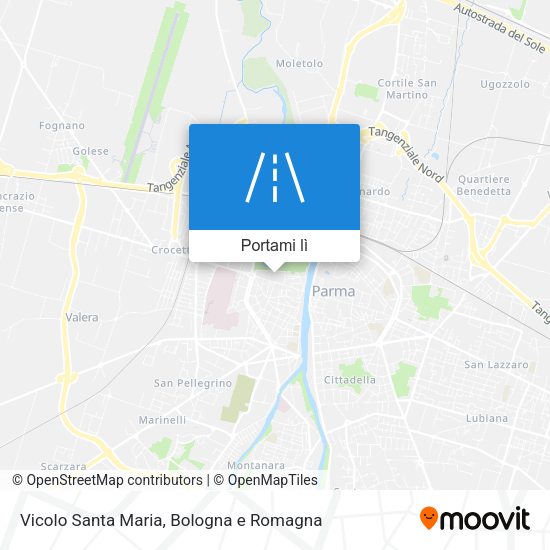 Mappa Vicolo Santa Maria