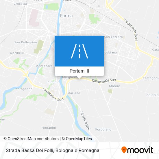 Mappa Strada Bassa Dei Folli