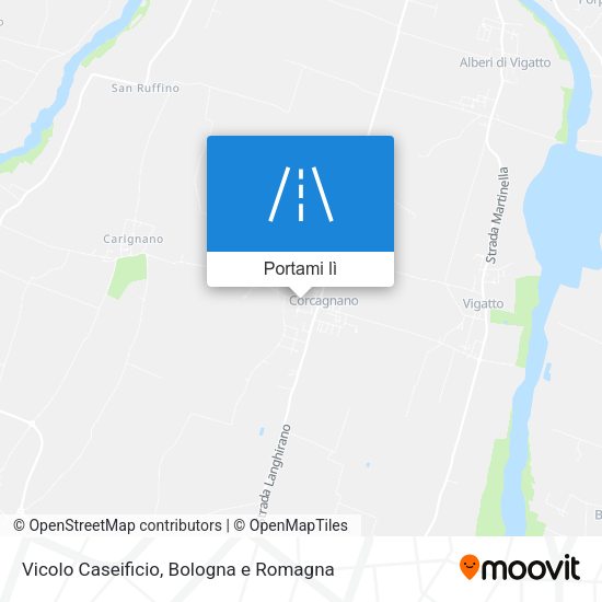 Mappa Vicolo Caseificio