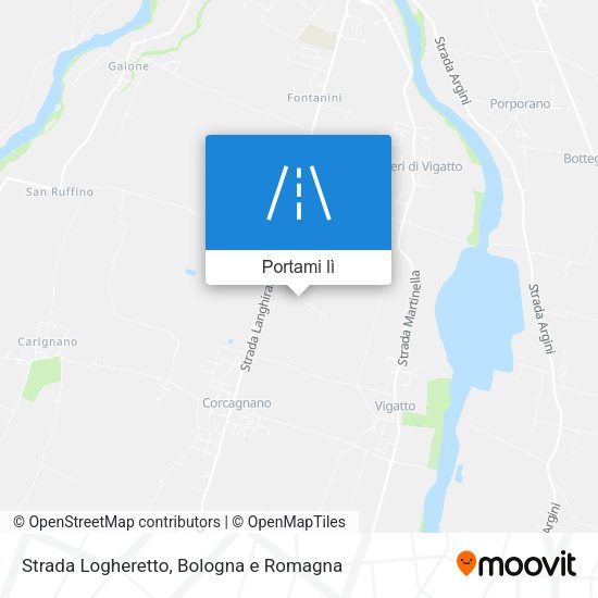 Mappa Strada Logheretto