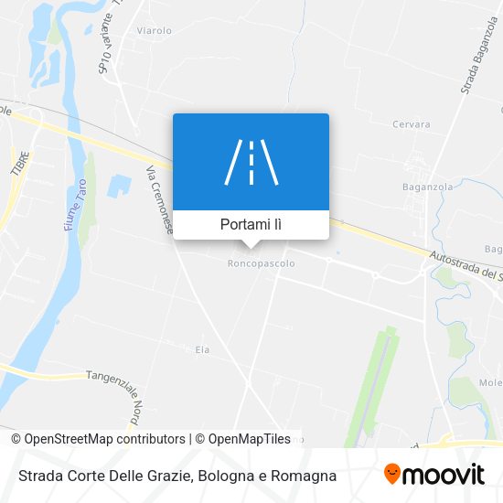 Mappa Strada Corte Delle Grazie