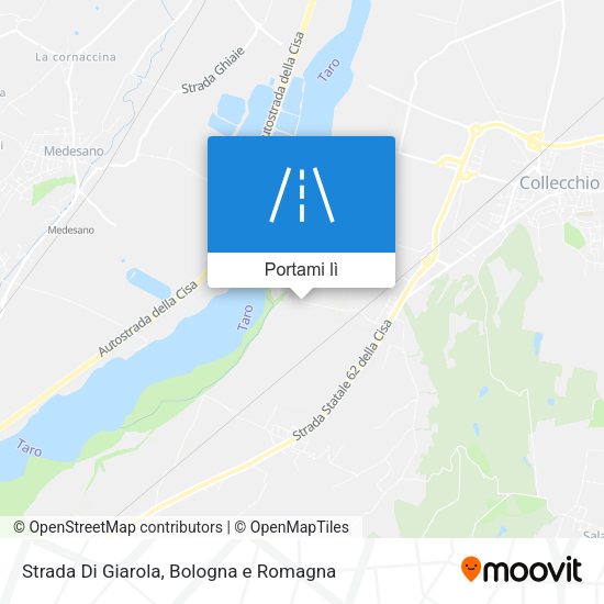 Mappa Strada Di Giarola