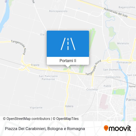 Mappa Piazza Dei Carabinieri