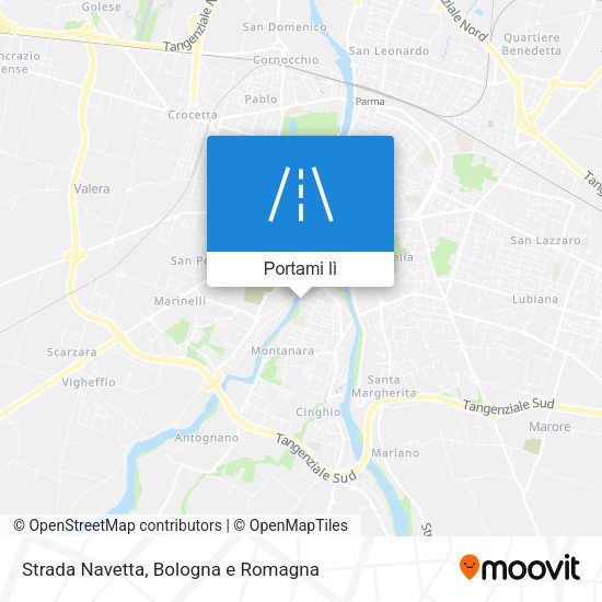 Mappa Strada Navetta
