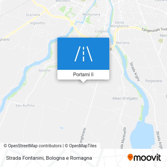Mappa Strada Fontanini