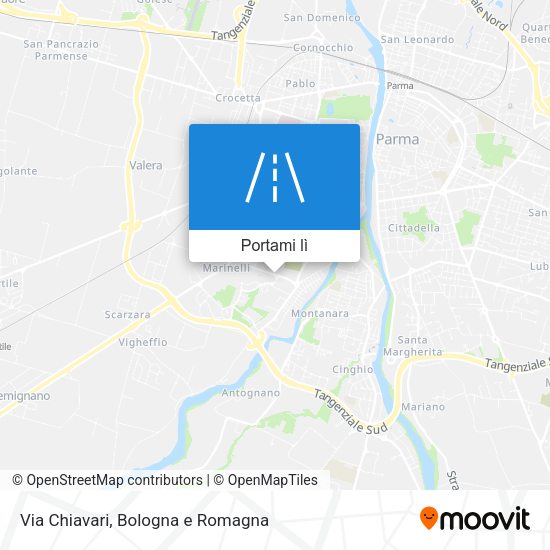 Mappa Via Chiavari