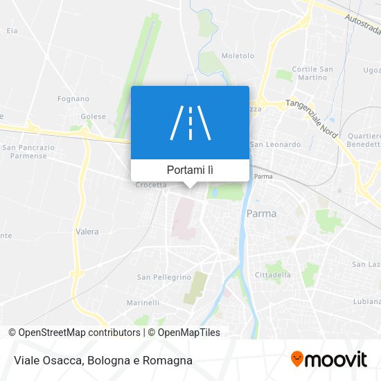 Mappa Viale Osacca