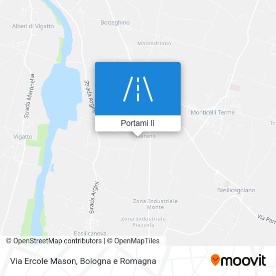 Mappa Via Ercole Mason