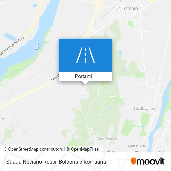 Mappa Strada Neviano Rossi