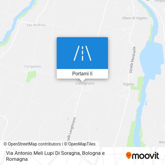 Mappa Via Antonio Meli Lupi Di Soragna