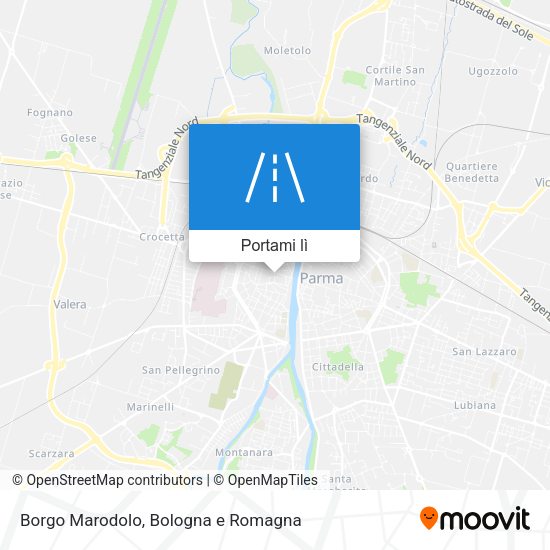 Mappa Borgo Marodolo