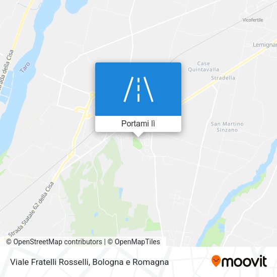 Mappa Viale Fratelli Rosselli
