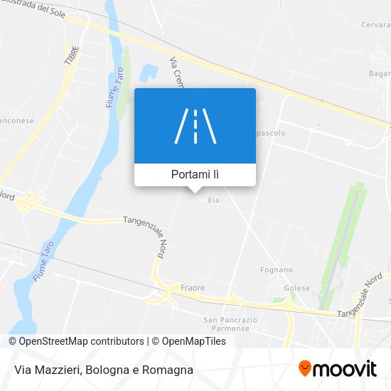 Mappa Via Mazzieri