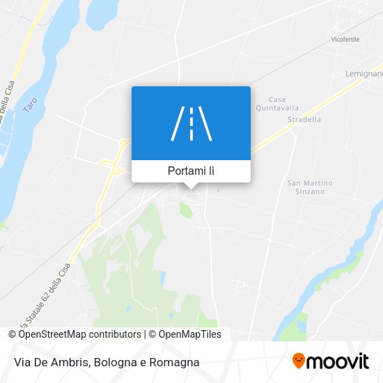 Mappa Via De Ambris