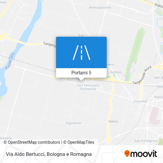 Mappa Via Aldo Bertucci