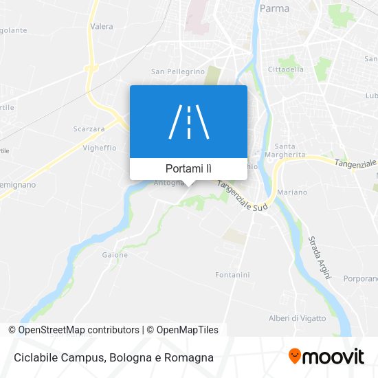 Mappa Ciclabile Campus