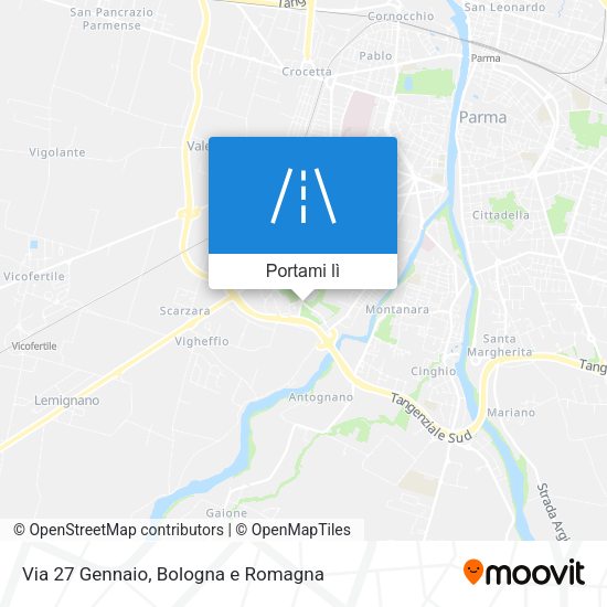 Mappa Via 27 Gennaio