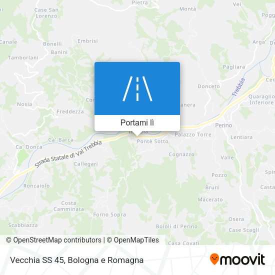 Mappa Vecchia SS 45
