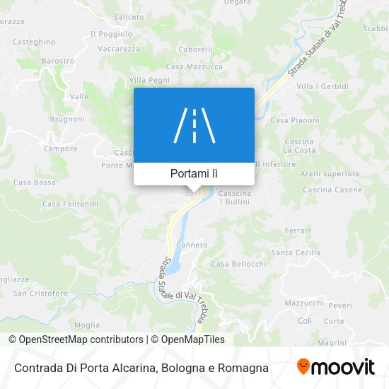 Mappa Contrada Di Porta Alcarina