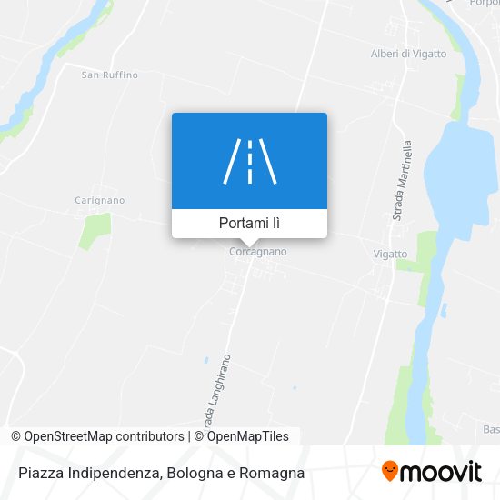 Mappa Piazza Indipendenza