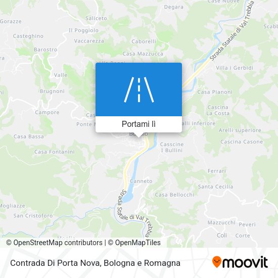 Mappa Contrada Di Porta Nova