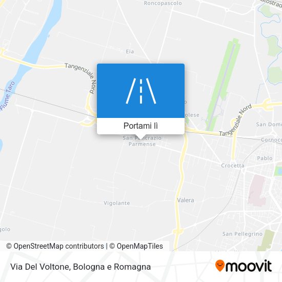 Mappa Via Del Voltone