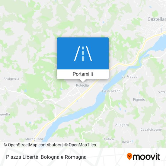 Mappa Piazza Libertà
