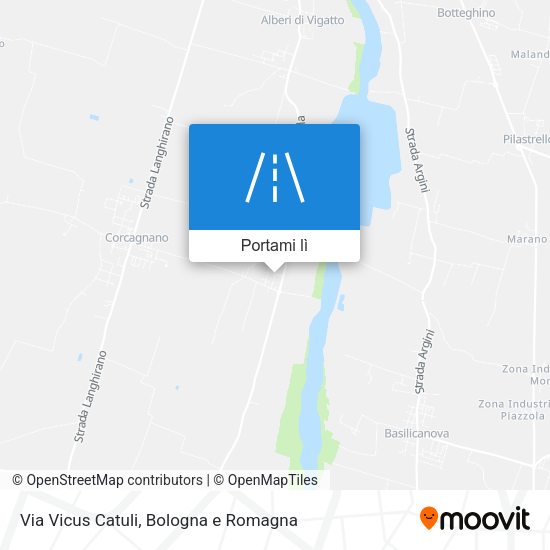 Mappa Via Vicus Catuli