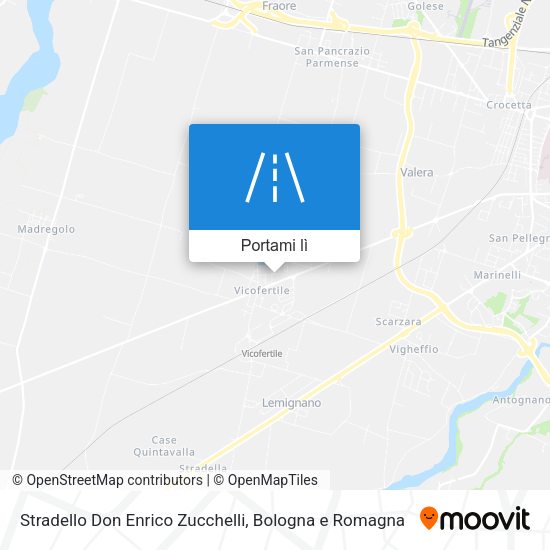 Mappa Stradello Don Enrico Zucchelli