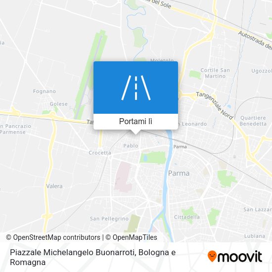 Mappa Piazzale Michelangelo Buonarroti