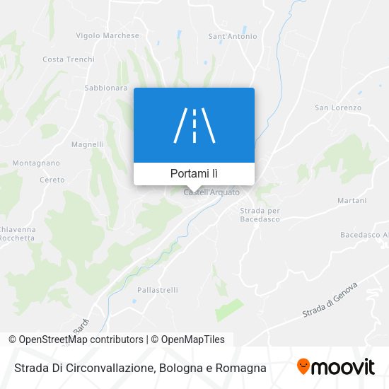 Mappa Strada Di Circonvallazione