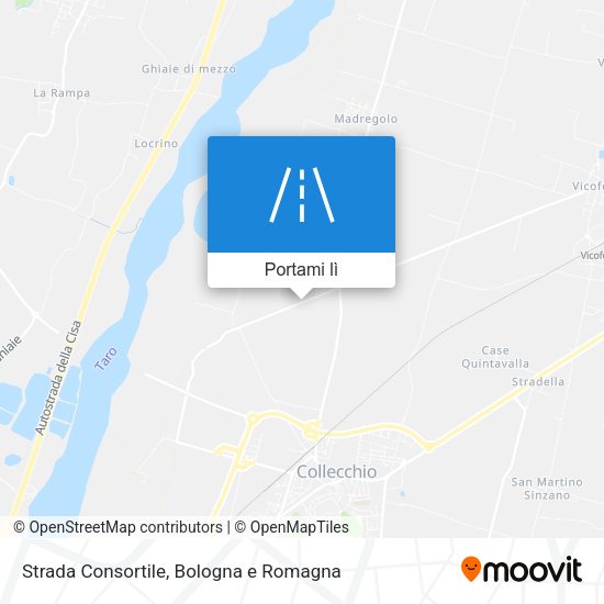 Mappa Strada Consortile
